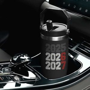 Funny 67 New Year Flip Straw Tumbler Happy New Year 2026 2027 Sports Jersey Number TS11 Print Your Wear