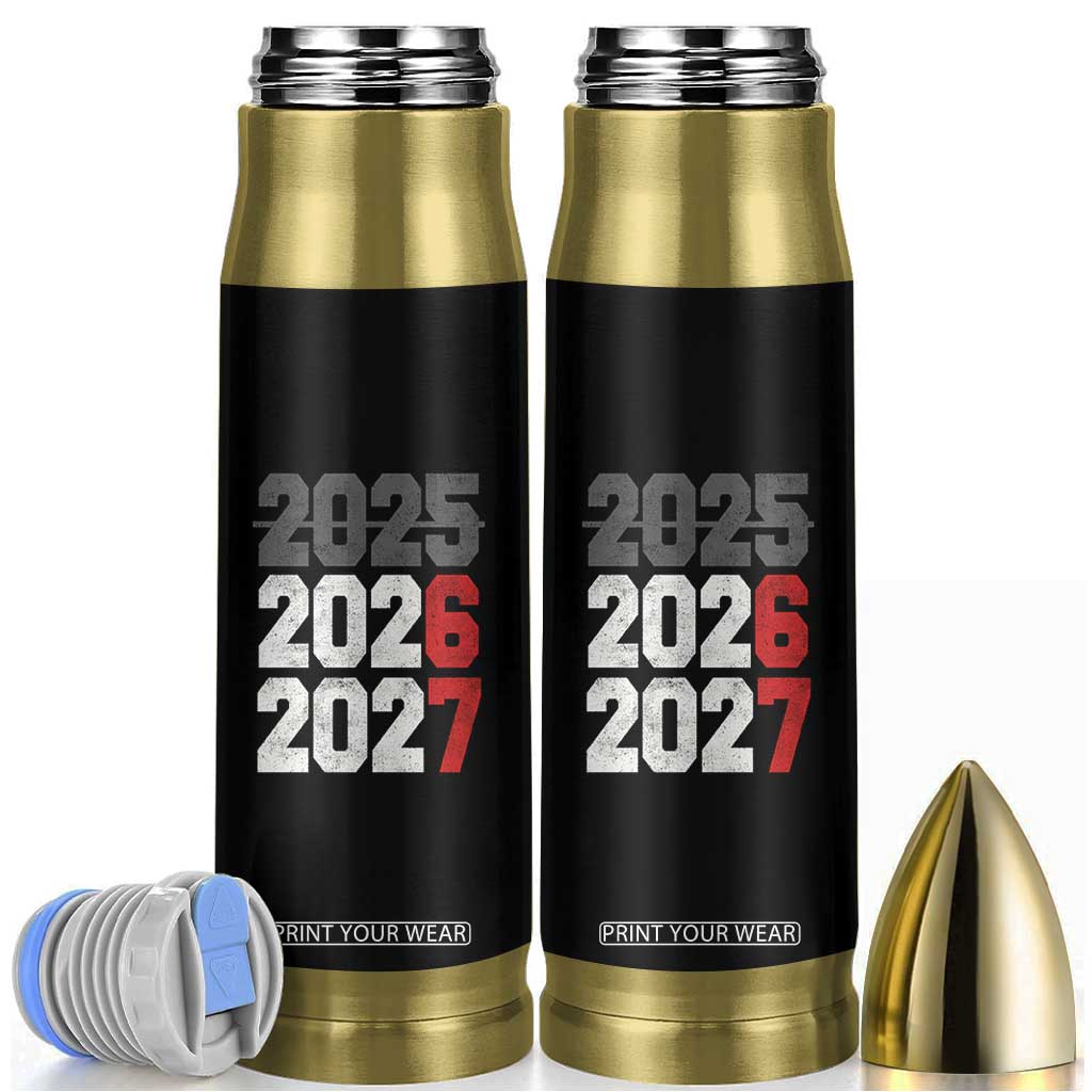 Funny 67 New Year Bullet Tumbler Happy New Year 2026 2027 Sports Jersey Number TS11 Black Print Your Wear