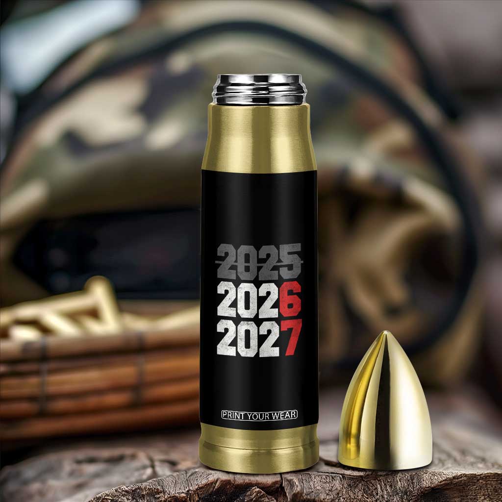 Funny 67 New Year Bullet Tumbler Happy New Year 2026 2027 Sports Jersey Number TS11 Print Your Wear