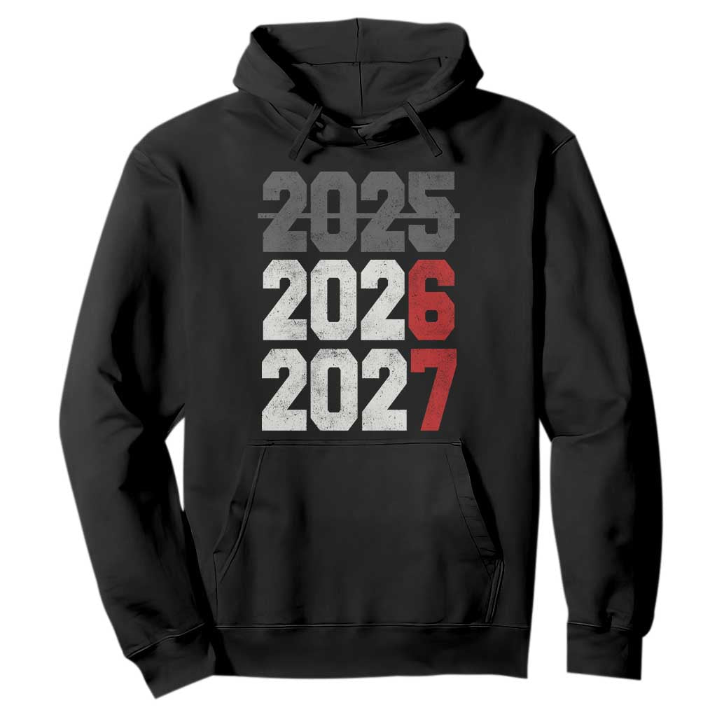 Funny 67 New Year Hoodie Happy New Year 2026 2027 Sports Jersey Number TS11 Black Print Your Wear