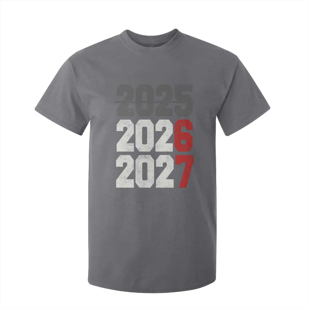 Funny 67 New Year T Shirt For Kid Happy New Year 2026 2027 Sports Jersey Number TS11 Charcoal Print Your Wear