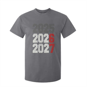 Funny 67 New Year T Shirt For Kid Happy New Year 2026 2027 Sports Jersey Number TS11 Charcoal Print Your Wear