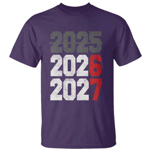 Funny 67 New Year T Shirt Happy New Year 2026 2027 Sports Jersey Number TS11 Purple Print Your Wear