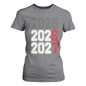 Funny 67 New Year T Shirt For Women Happy New Year 2026 2027 Sports Jersey Number TS11 Charcoal Print Your Wear
