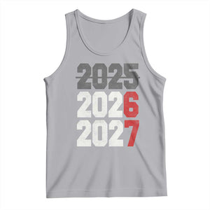 Funny 67 New Year Tank Top Happy New Year 2026 2027 Sports Jersey Number TS11 Athletic Heather Print Your Wear