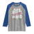 Funny Black History Period Yesterday Today Tomorrow Raglan Shirt Pride African TS11 Sport Gray Royal Print Your Wear