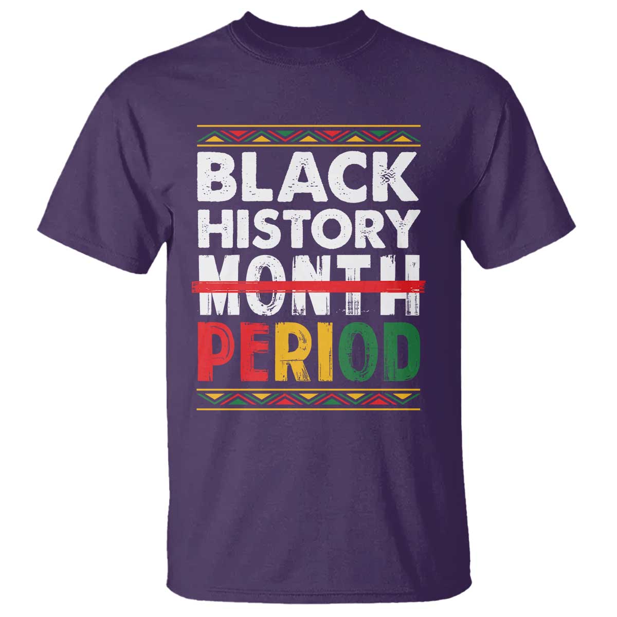 Funny Black History Period T Shirt Pride African TS11 Purple Print Your Wear