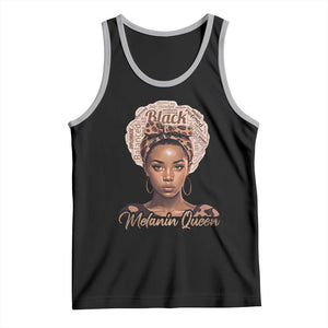 Melanin Queen Tank Top Proud African American Black Pride TS11 Black Athletic Heather Print Your Wear