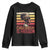 Education Is Freedom Youth Sweatshirt Retro Black History Month Teacher TS11 Black Print Your Wear