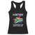 Funny Voetsek Is Afrikaans For Have A Nice Day Racerback Tank Top Vintage Saffa Flag TS11 Black Print Your Wear