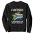 Funny Voetsek Is Afrikaans For Have A Nice Day Sweatshirt Vintage Saffa Flag TS11 Black Print Your Wear