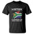 Funny Voetsek Is Afrikaans For Have A Nice Day T Shirt Vintage Saffa Flag TS11 Black Print Your Wear