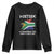 Funny Voetsek Is Afrikaans For Have A Nice Day Youth Sweatshirt Vintage Saffa Flag TS11 Black Print Your Wear