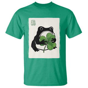 Funny Grumpy Frog Japanese St Patricks Day T Shirt TS11 Irish Green Print Your Wear