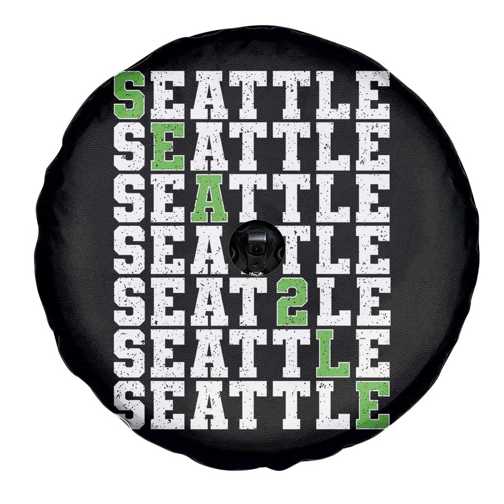Seattle Fan 12 Athletic Number Spare Tire Cover City Football Game Day TS11 Print Your Wear