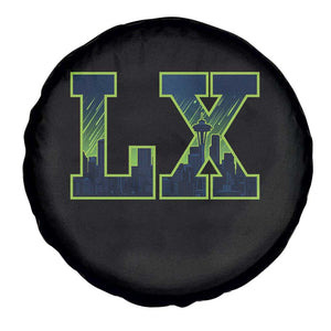 Seattle LX Game Day Washington Space Needle Skyline Spare Tire Cover TS11 Print Your Wear