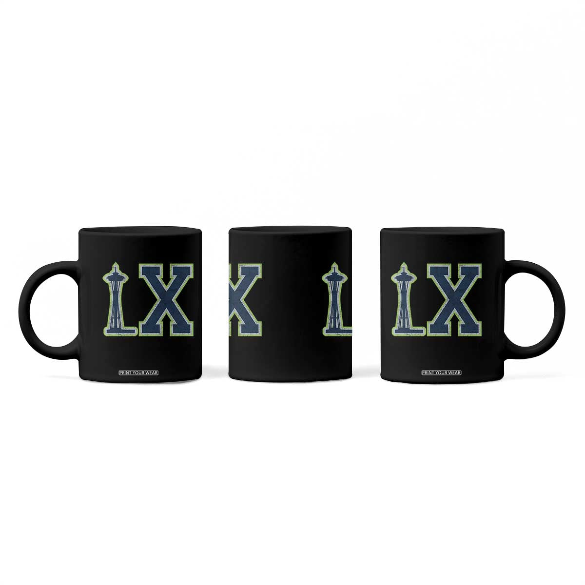 Seattle LX Game Day Washington Space Needle Sport Fan Coffee Mug TS11 Print Your Wear