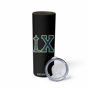 Seattle LX Game Day Washington Space Needle Sport Fan Skinny Tumbler TS11 Print Your Wear