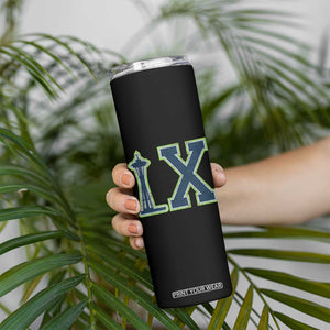 Seattle LX Game Day Washington Space Needle Sport Fan Skinny Tumbler TS11 Print Your Wear