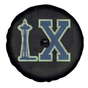 Seattle LX Game Day Washington Space Needle Sport Fan Spare Tire Cover TS11 Print Your Wear