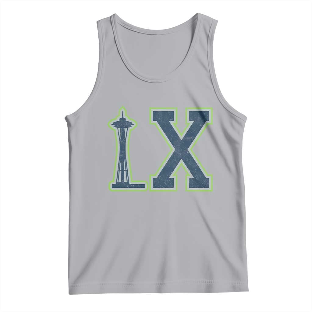 Seattle LX Game Day Washington Space Needle Sport Fan Tank Top TS11 Athletic Heather Print Your Wear