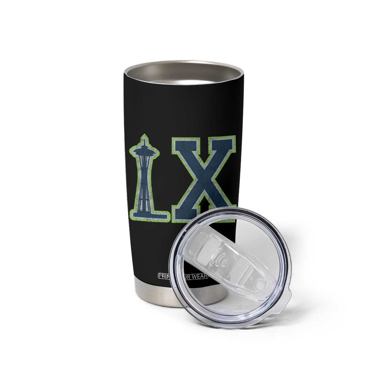 Seattle LX Game Day Washington Space Needle Sport Fan Tumbler Cup TS11 Print Your Wear