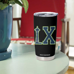 Seattle LX Game Day Washington Space Needle Sport Fan Tumbler Cup TS11 Print Your Wear