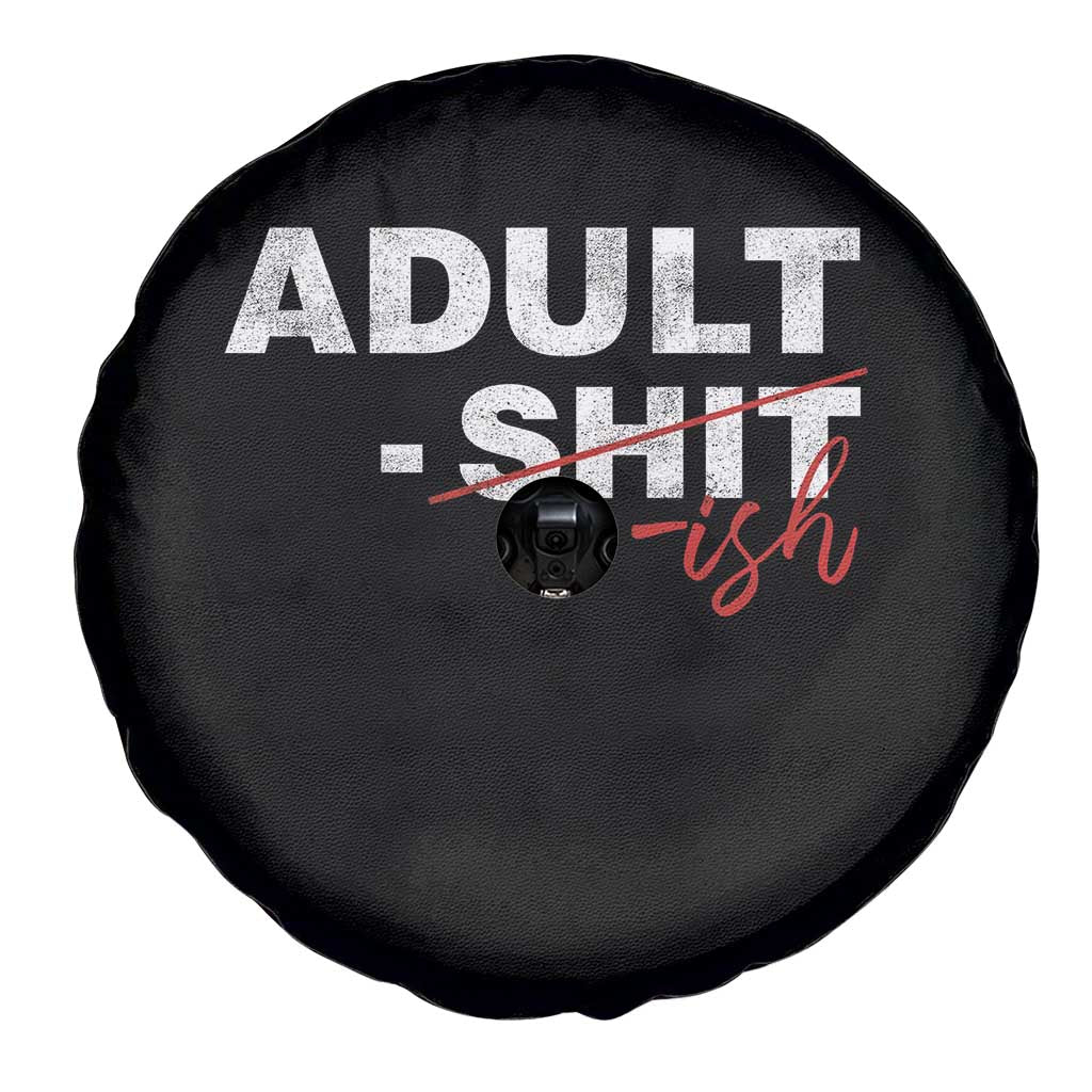 Funny Adultish 18th Birthday Spare Tire Cover Adult Shit 18 Years Old Joke TS11 Print Your Wear