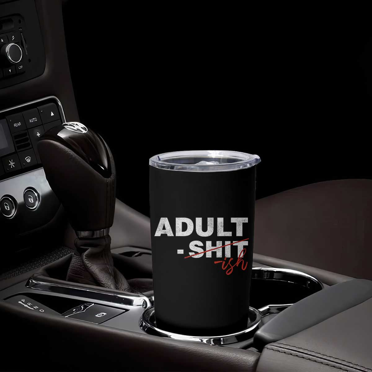 Funny Adultish 18th Birthday Tumbler Cup Adult Shit 18 Years Old Joke TS11 Print Your Wear