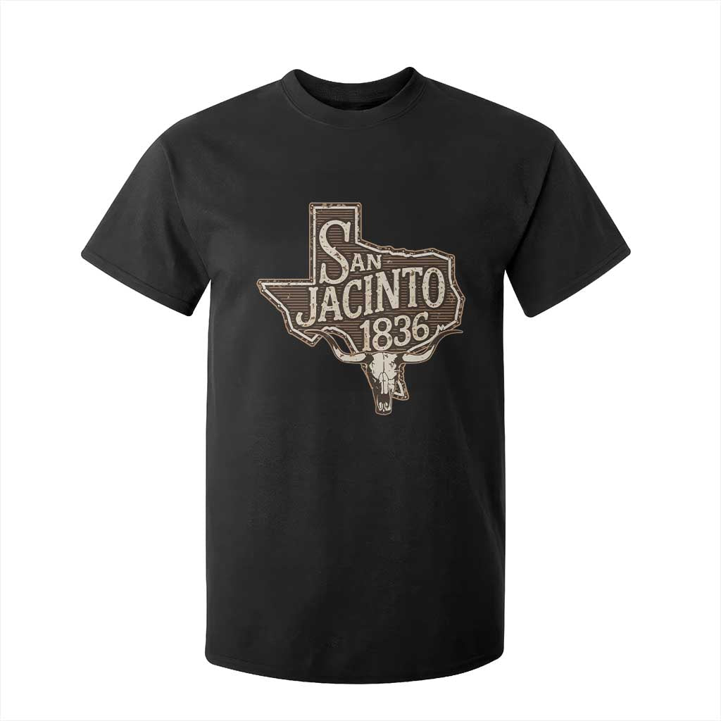 Battle of San Jacinto 1836 Texas History Independence Day T Shirt For Kid TS11 Black Print Your Wear
