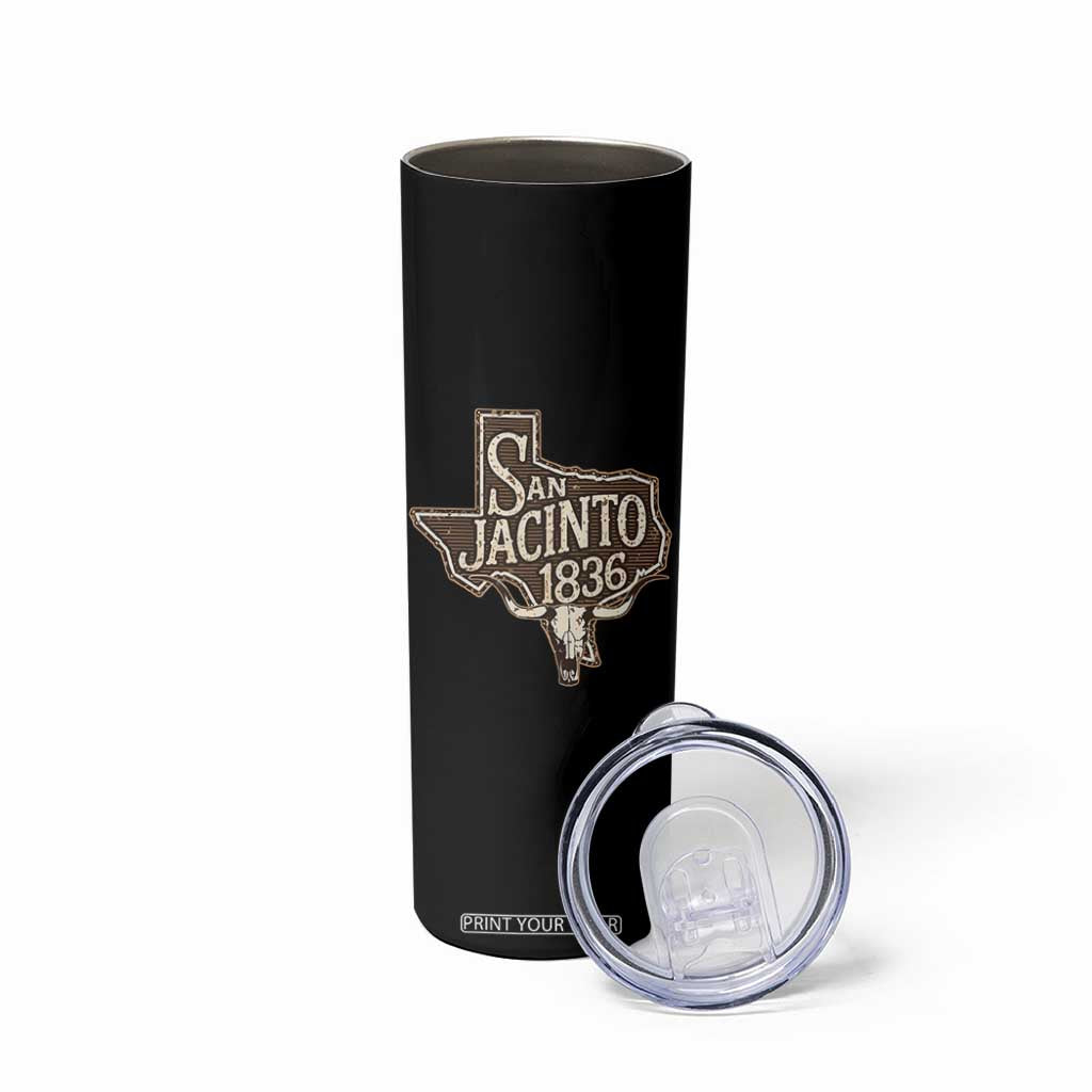 Battle of San Jacinto 1836 Texas History Independence Day Skinny Tumbler TS11 Print Your Wear