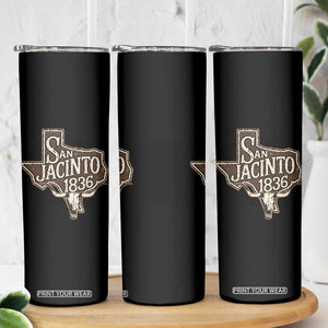 Battle of San Jacinto 1836 Texas History Independence Day Skinny Tumbler TS11 Print Your Wear