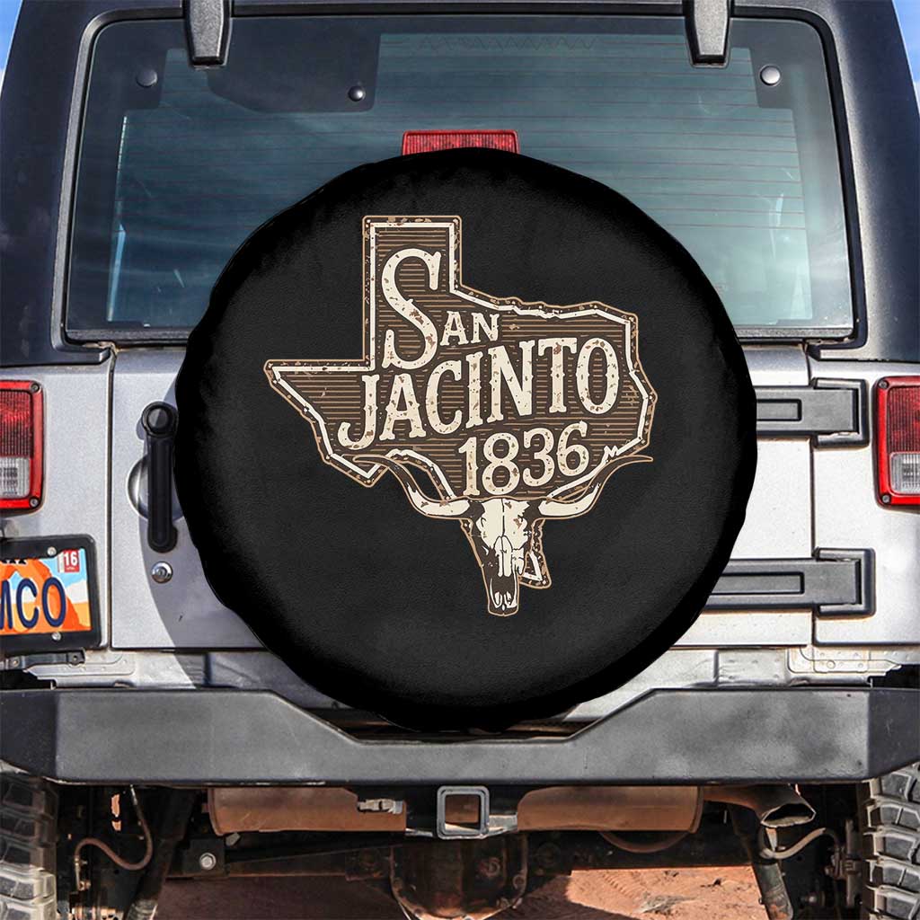 Battle of San Jacinto 1836 Texas History Independence Day Spare Tire Cover TS11 No hole Black Print Your Wear