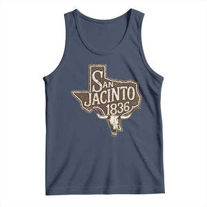 Battle of San Jacinto 1836 Texas History Independence Day Tank Top TS11 Navy Print Your Wear