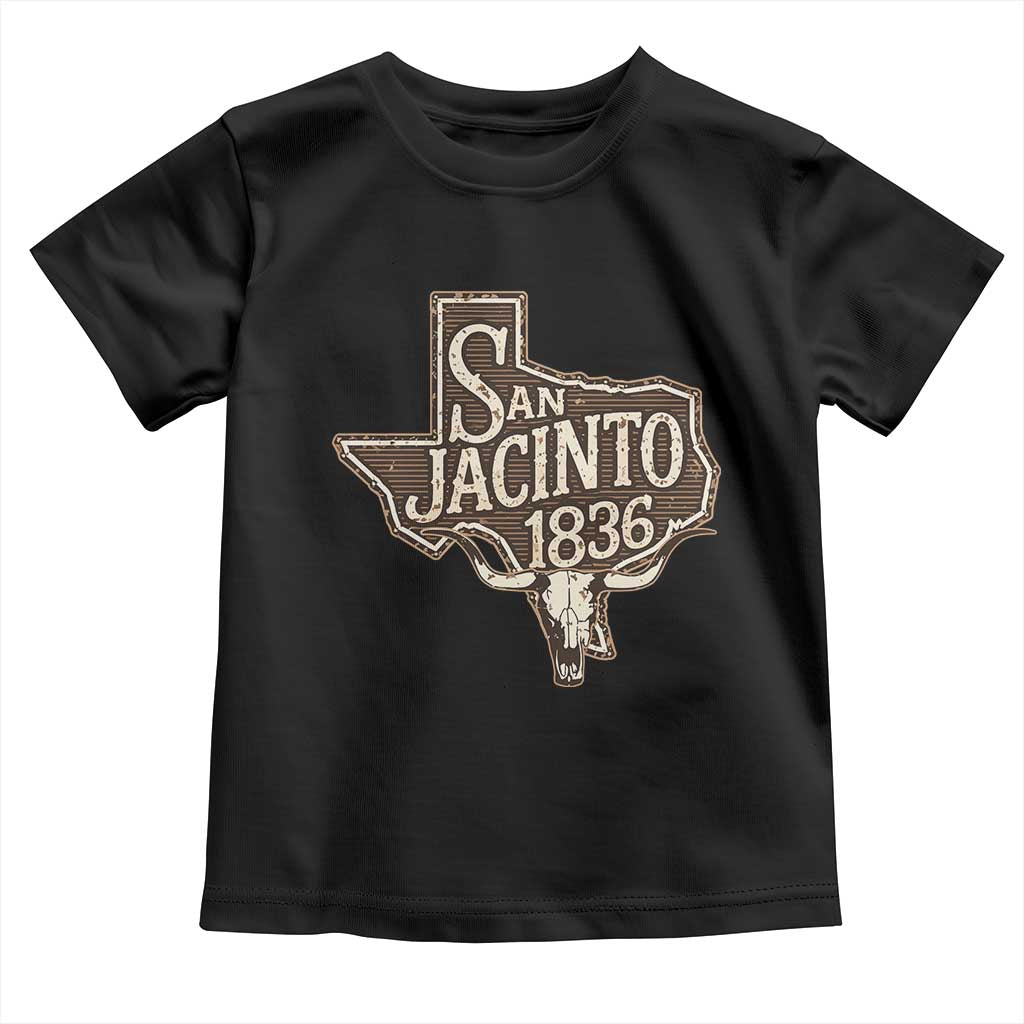 Battle of San Jacinto 1836 Texas History Independence Day Toddler T Shirt TS11 Black Print Your Wear