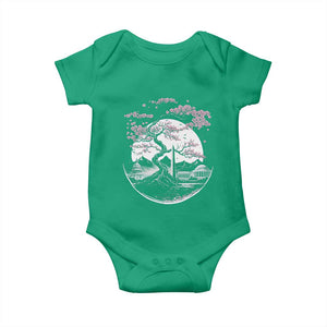 Washington DC Cherry Blossoms Monuments Memorials Japanese Style Baby Onesie TS11 Irish Green Print Your Wear