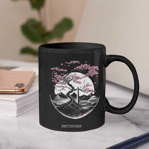 Washington DC Cherry Blossoms Monuments Memorials Japanese Style Coffee Mug TS11 Print Your Wear