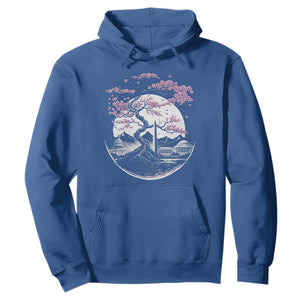 Washington DC Cherry Blossoms Monuments Memorials Japanese Style Hoodie TS11 Royal Blue Print Your Wear