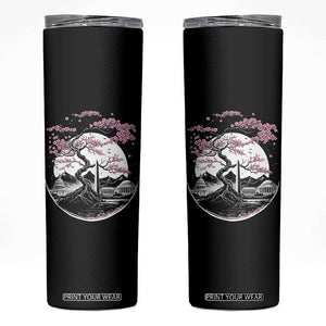 Washington DC Cherry Blossoms Monuments Memorials Japanese Style Skinny Tumbler TS11 Black Print Your Wear