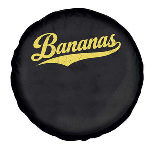 Bananas Retro Throwback Baseball Sport Lover Spare Tire Cover TS11 Print Your Wear