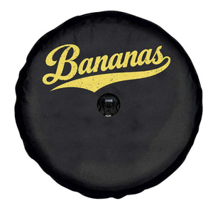 Bananas Retro Throwback Baseball Sport Lover Spare Tire Cover TS11 Print Your Wear