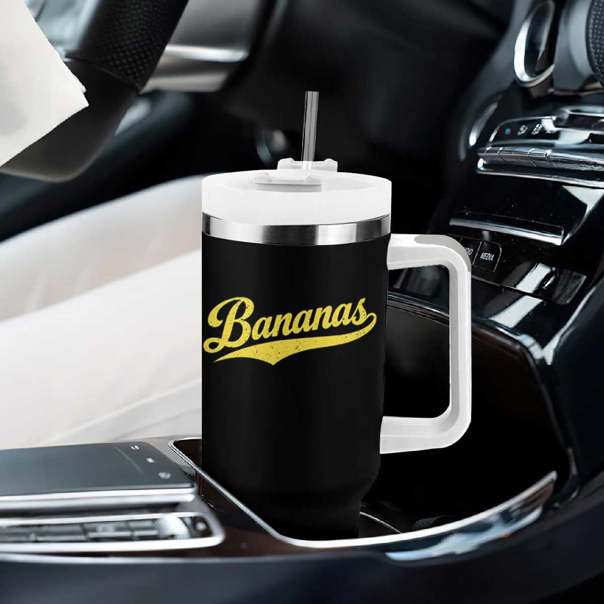 Bananas Retro Throwback Baseball Sport Lover Tumbler With Handle TS11 Print Your Wear