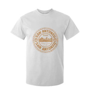 San Antonio Texas TX Vintage Souvenir Texan Pride T Shirt For Kid TS11 White Print Your Wear