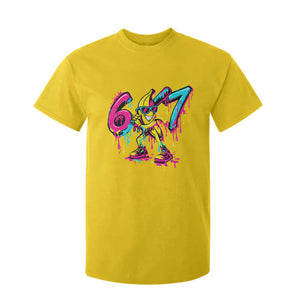Funny 67 Banana Baseball Drip Ice Cream Six Seven Meme T Shirt For Kid TS11 Daisy Print Your Wear