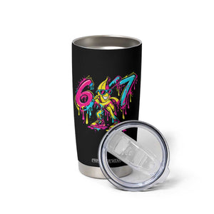 Funny 67 Banana Baseball Drip Ice Cream Six Seven Meme Tumbler Cup TS11 Print Your Wear