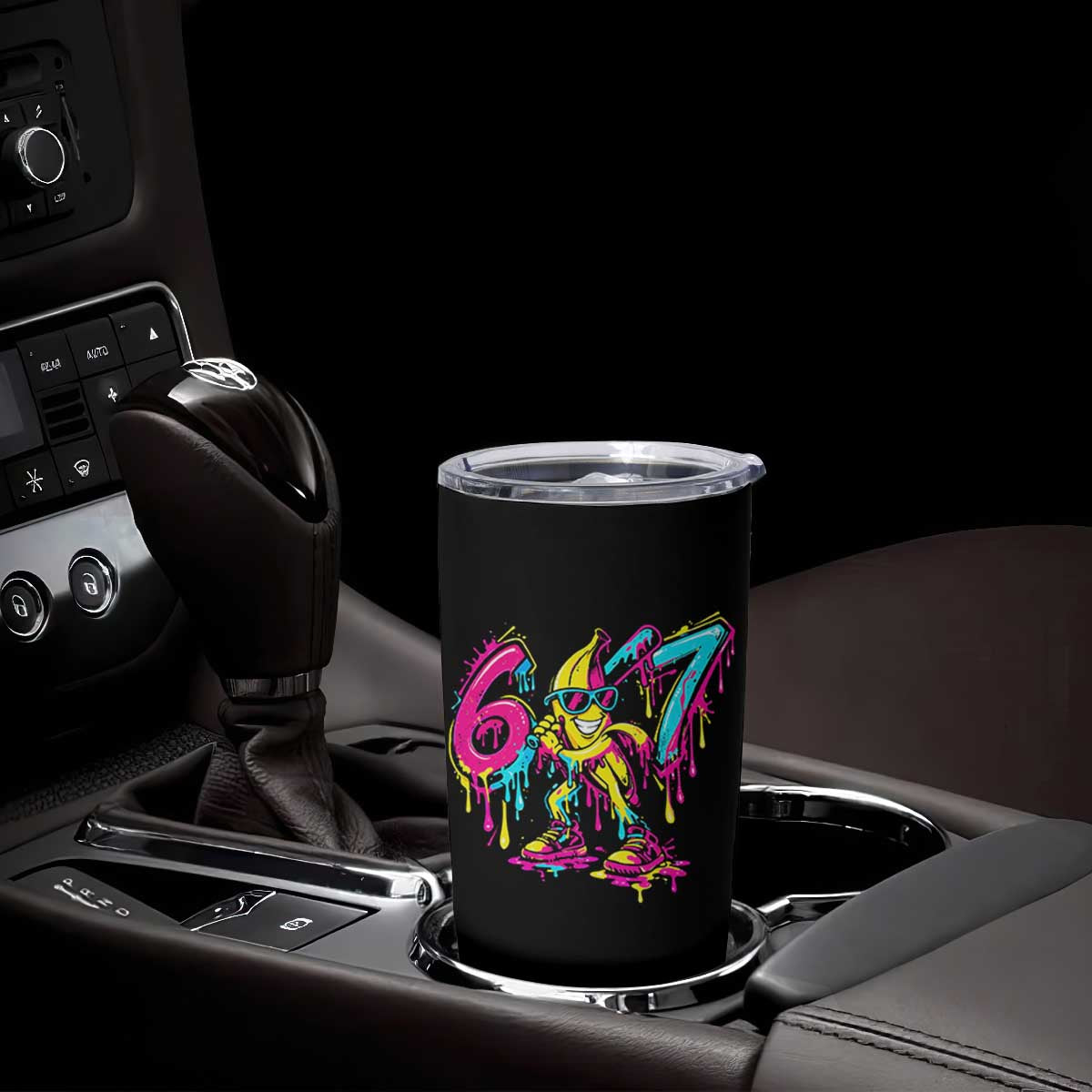 Funny 67 Banana Baseball Drip Ice Cream Six Seven Meme Tumbler Cup TS11 Print Your Wear
