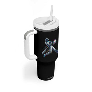 Ice Cream Baseball Player Dripping Game Day Tumbler With Handle TS11 Print Your Wear