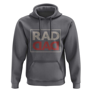 Rad Dad Hoodie Father's Day Vintage TS11 Charcoal Print Your Wear