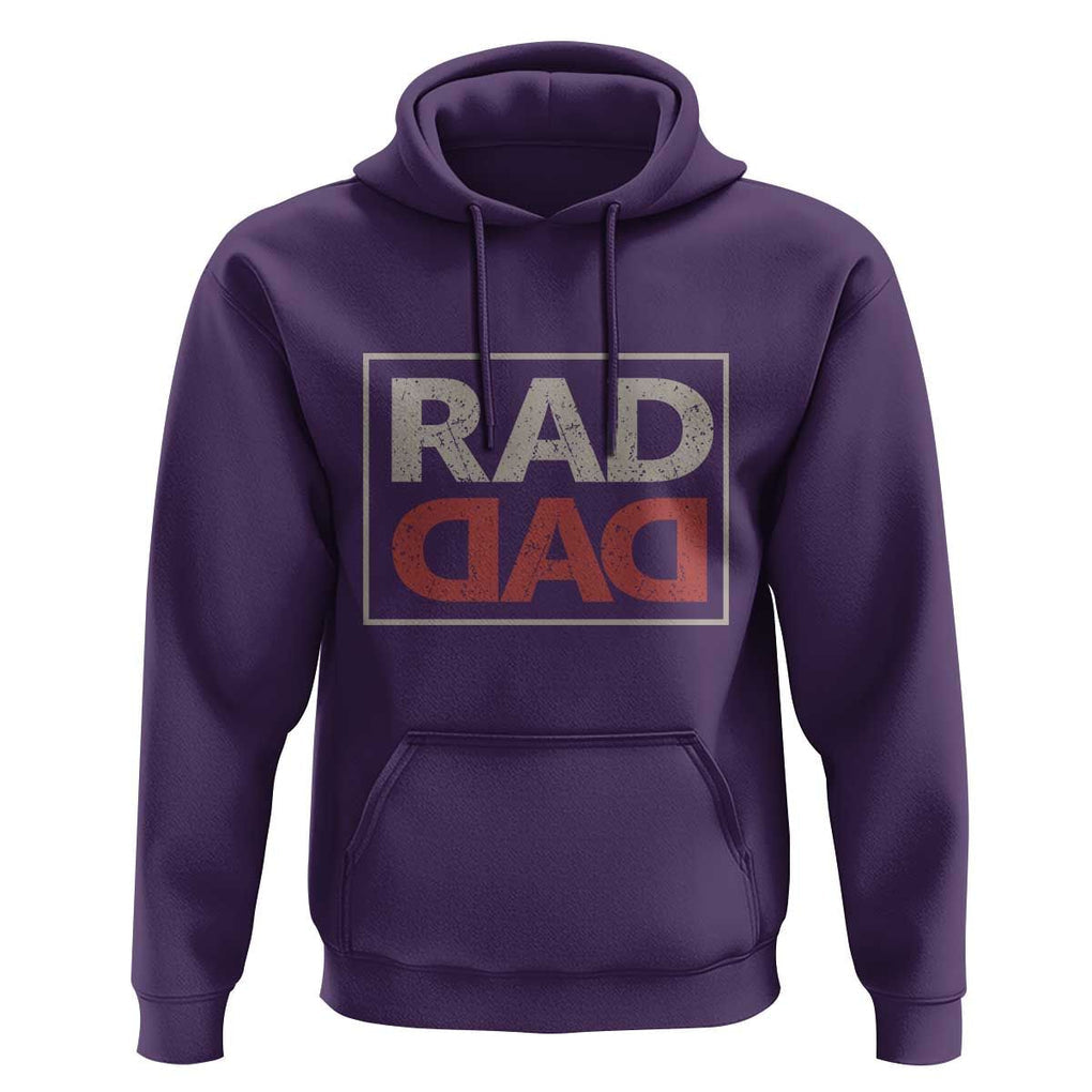 Rad Dad Hoodie Father's Day Vintage TS11 Purple Print Your Wear