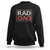 Rad Dad Sweatshirt Father's Day Vintage TS11 Black Print Your Wear